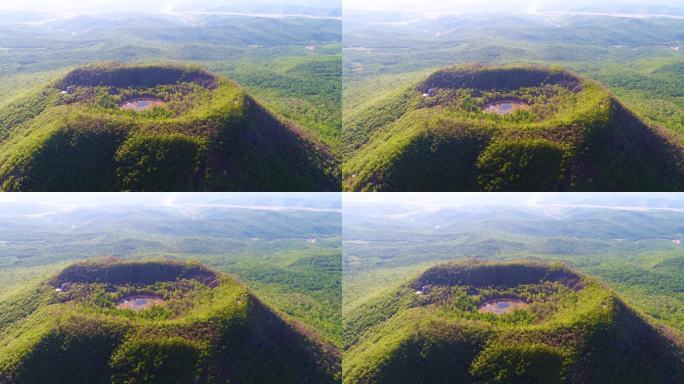 毕拉河 四方山 火山口