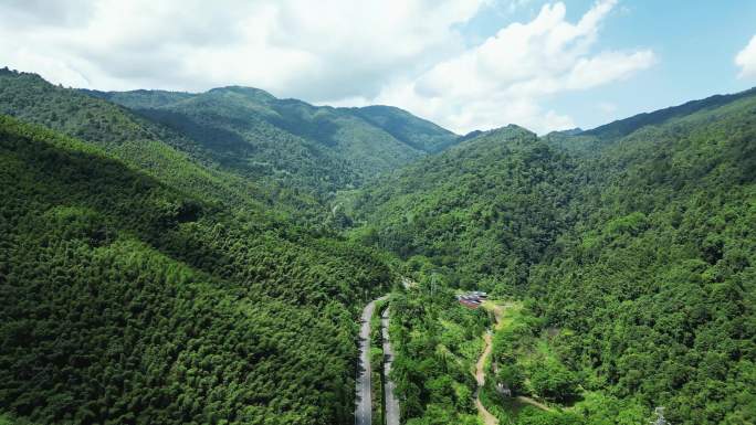 江西井冈山风景区航拍