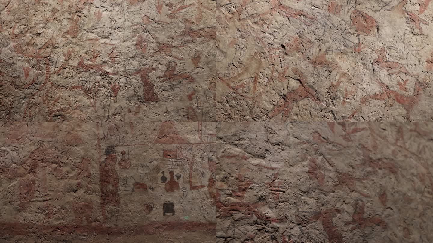 古代壁画 原始壁画