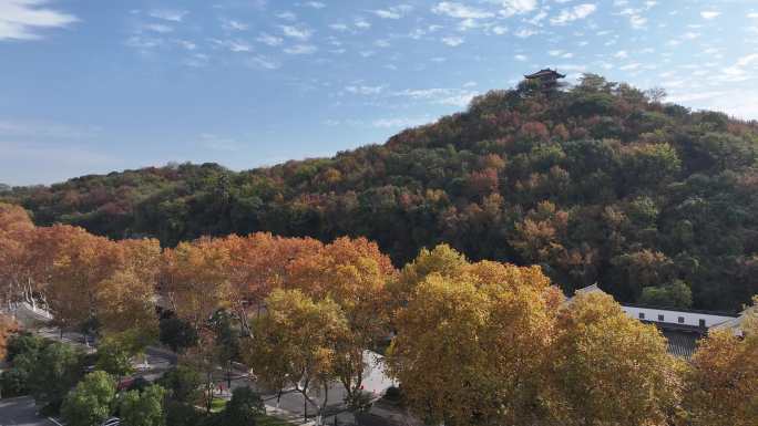 绍兴市越城区府山秋景