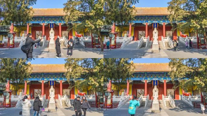 北京孔庙和国子监博物馆大成门延时