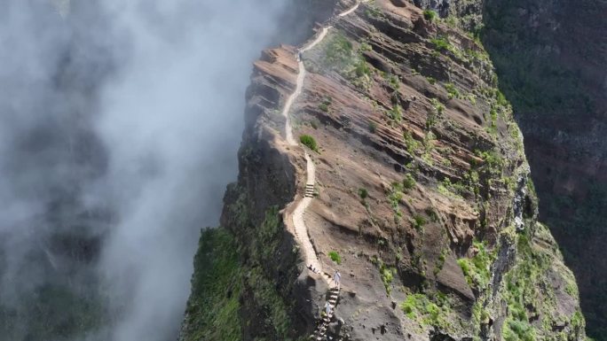 从空中俯瞰高山路线