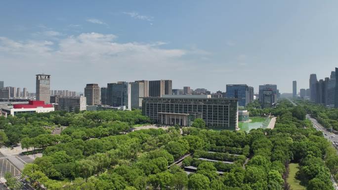 绍兴柯桥柯桥区政府城市风景