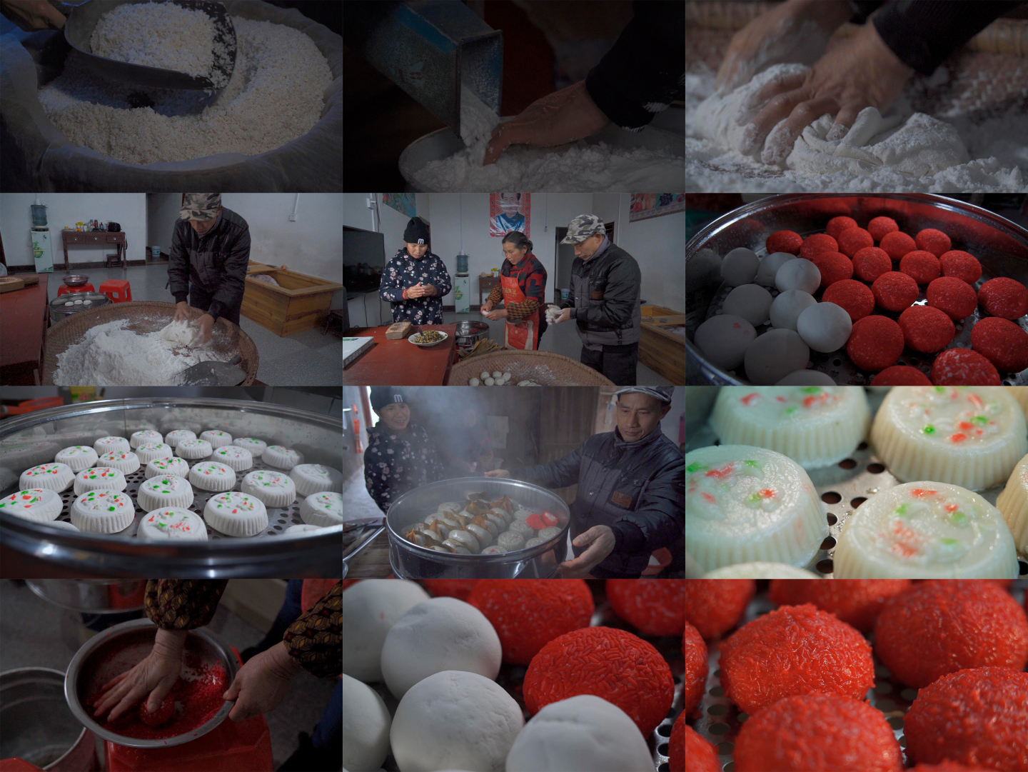 湖南怀化春节特色美食——年粑制作过程