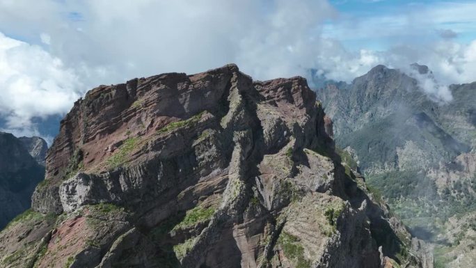 从空中俯瞰高山路线