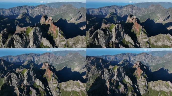 从空中俯瞰高山路线