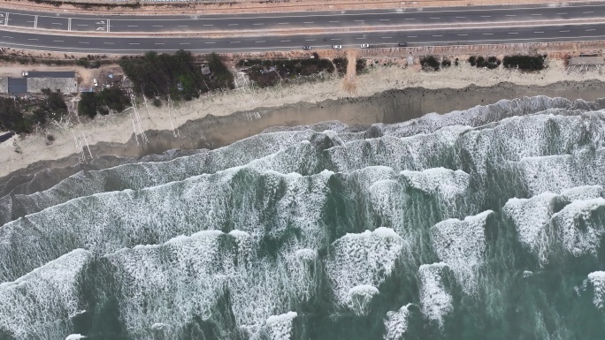 沿海公路  海边公路