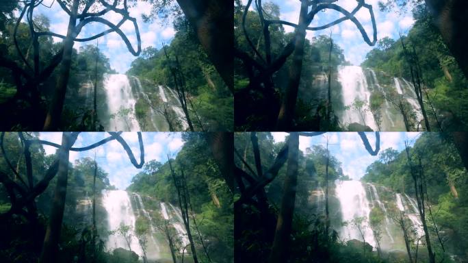 清迈的瓦奇拉丹瀑布。
