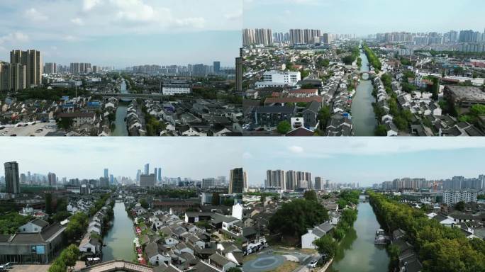 江苏无锡清名桥历史文化街区古运河风景区