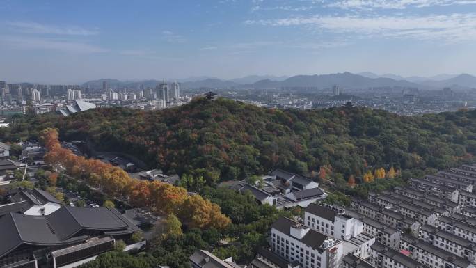 绍兴市越城区府山秋景