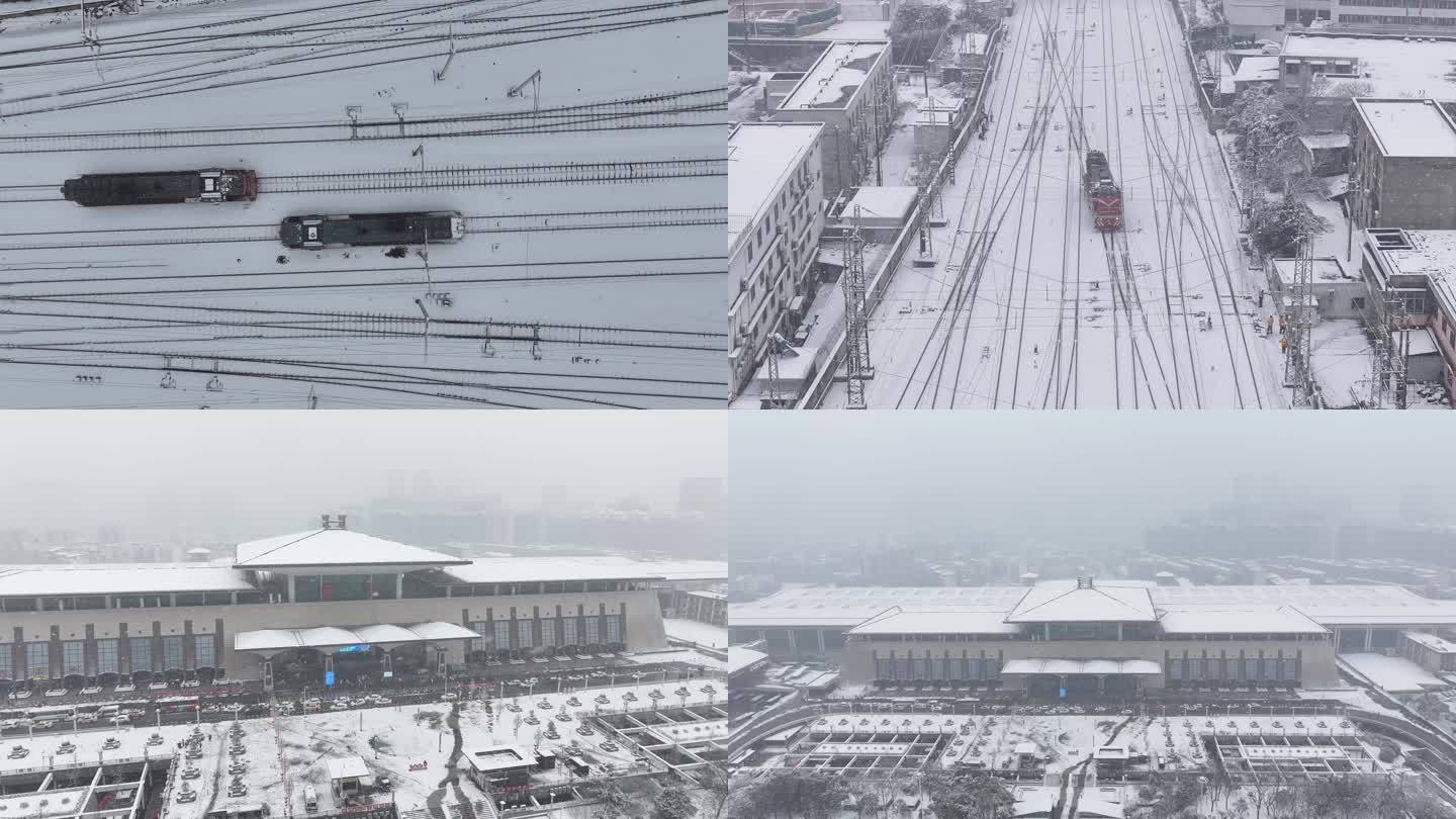 武昌站春运冰雪天气