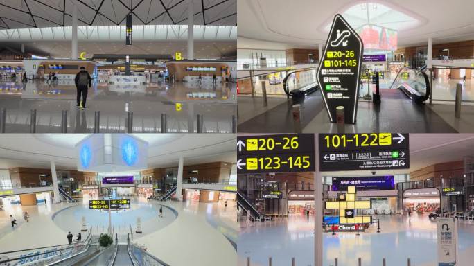 【原创4K】天府机场T1航站楼