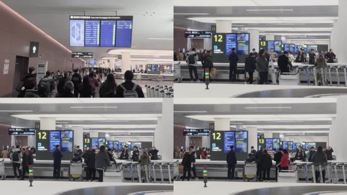 【原创4K】天府机场到达行李提取区