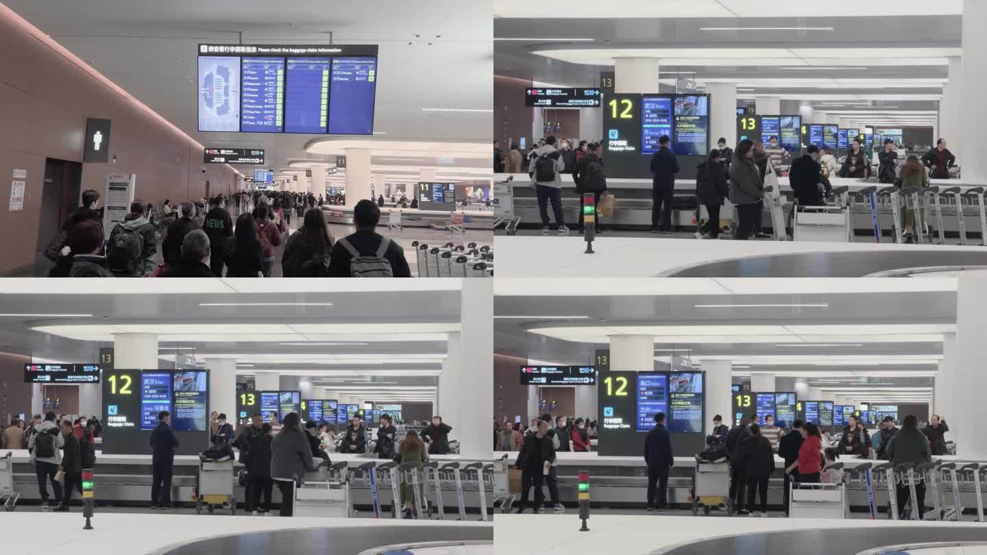 【原创4K】天府机场到达行李提取区