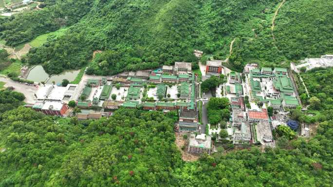 汕尾青云山定光禅寺全景