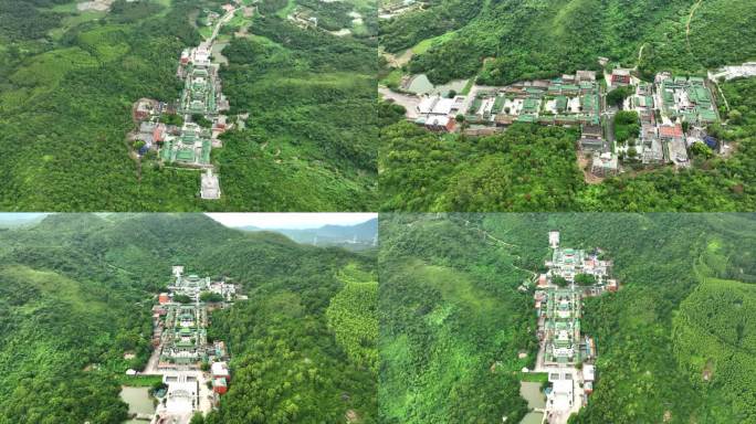 汕尾青云山定光禅寺全景