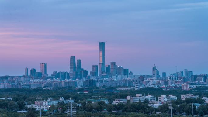 中国尊天坛夜景