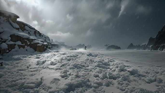 水面云层雾气自然风景