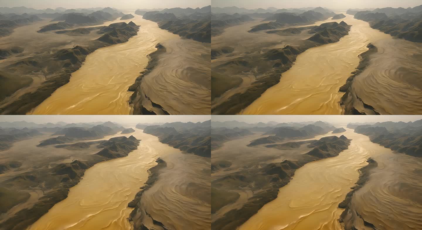 中国河水河流黄河