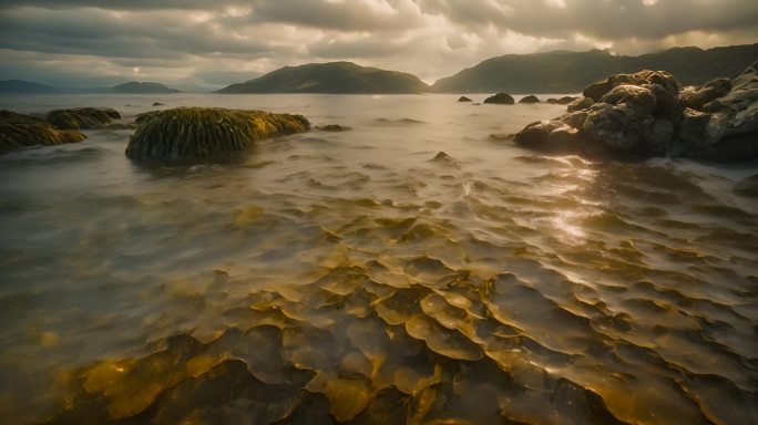 海底海产海带生蚝养殖