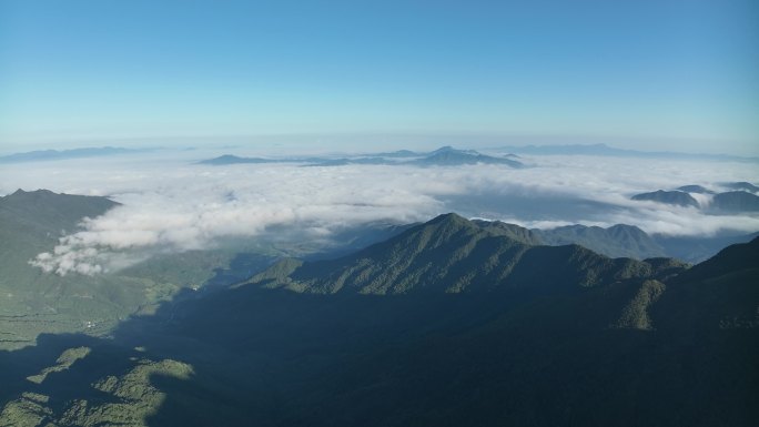 惠州莲花山云海航拍