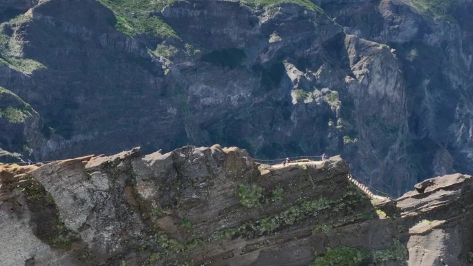 从空中俯瞰高山路线