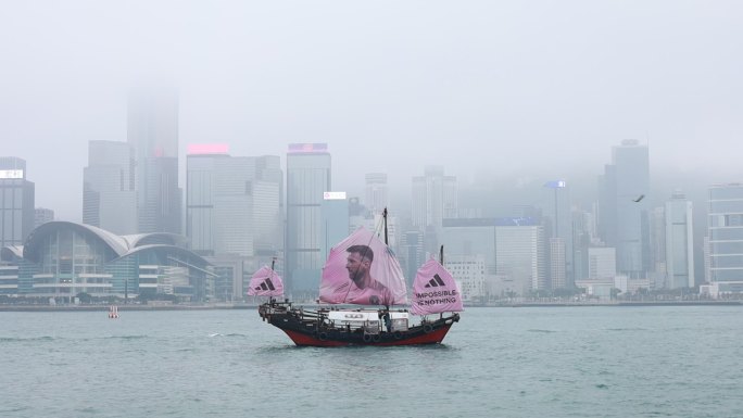 香港宣传梅西的活动