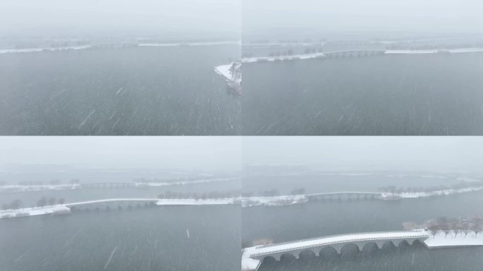 淮安普降暴雪