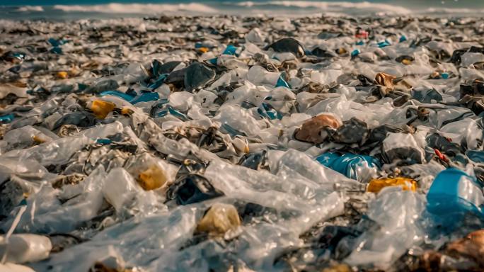 环境污染垃圾塑料海洋