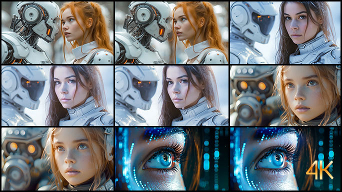 未来机械伴侣 机器人AI保姆 科幻短片