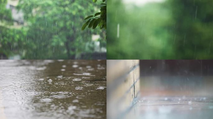 下雨天空镜