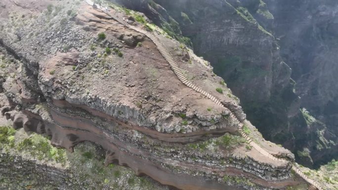 从空中俯瞰高山路线