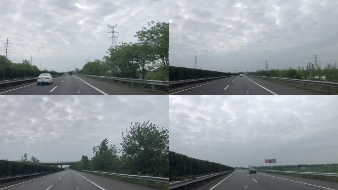 原创延时 高速公路 第一视角 急速行驶