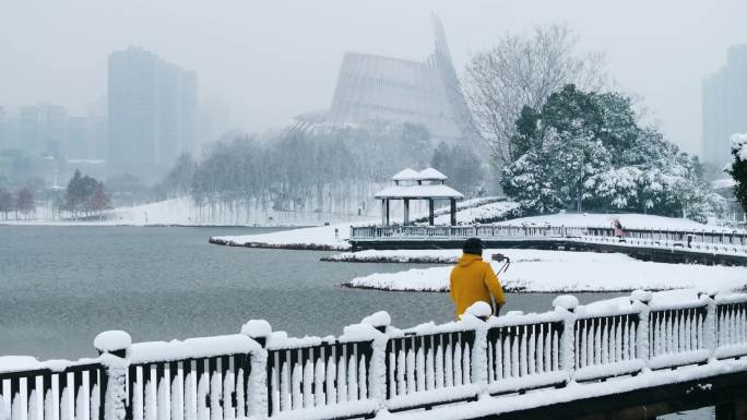 株洲雪景