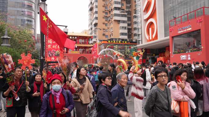 广州北京路 广州花市 西湖花市 广州过年