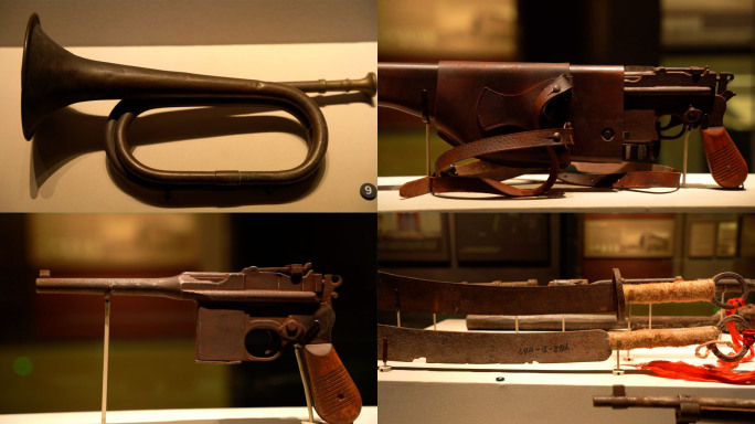 4K老式手枪步枪军刀武器兵器