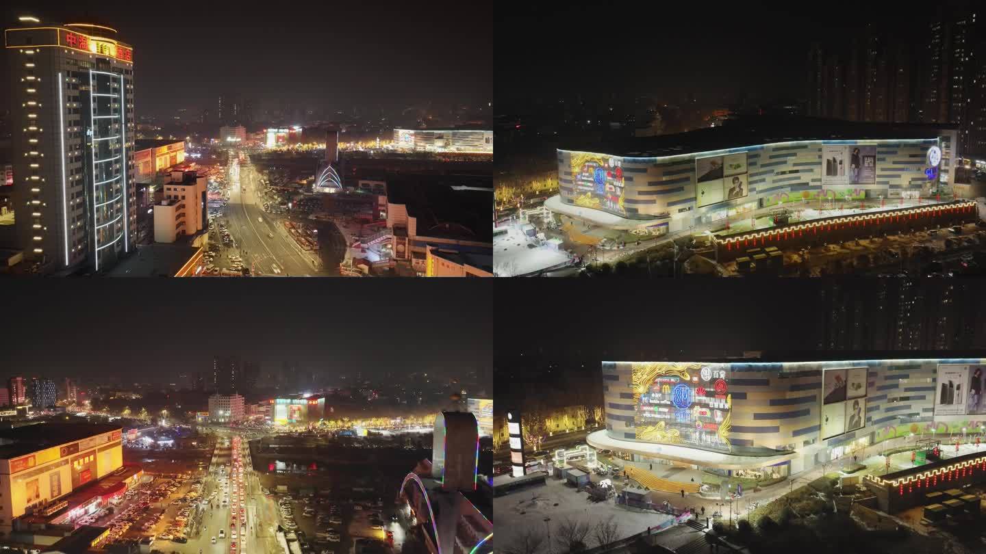 淄博淄川城市夜景商业中心