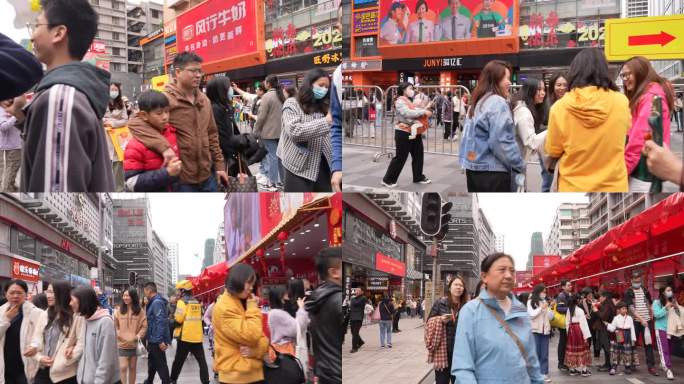 广州北京路 广州花市 西湖花市 广州过年