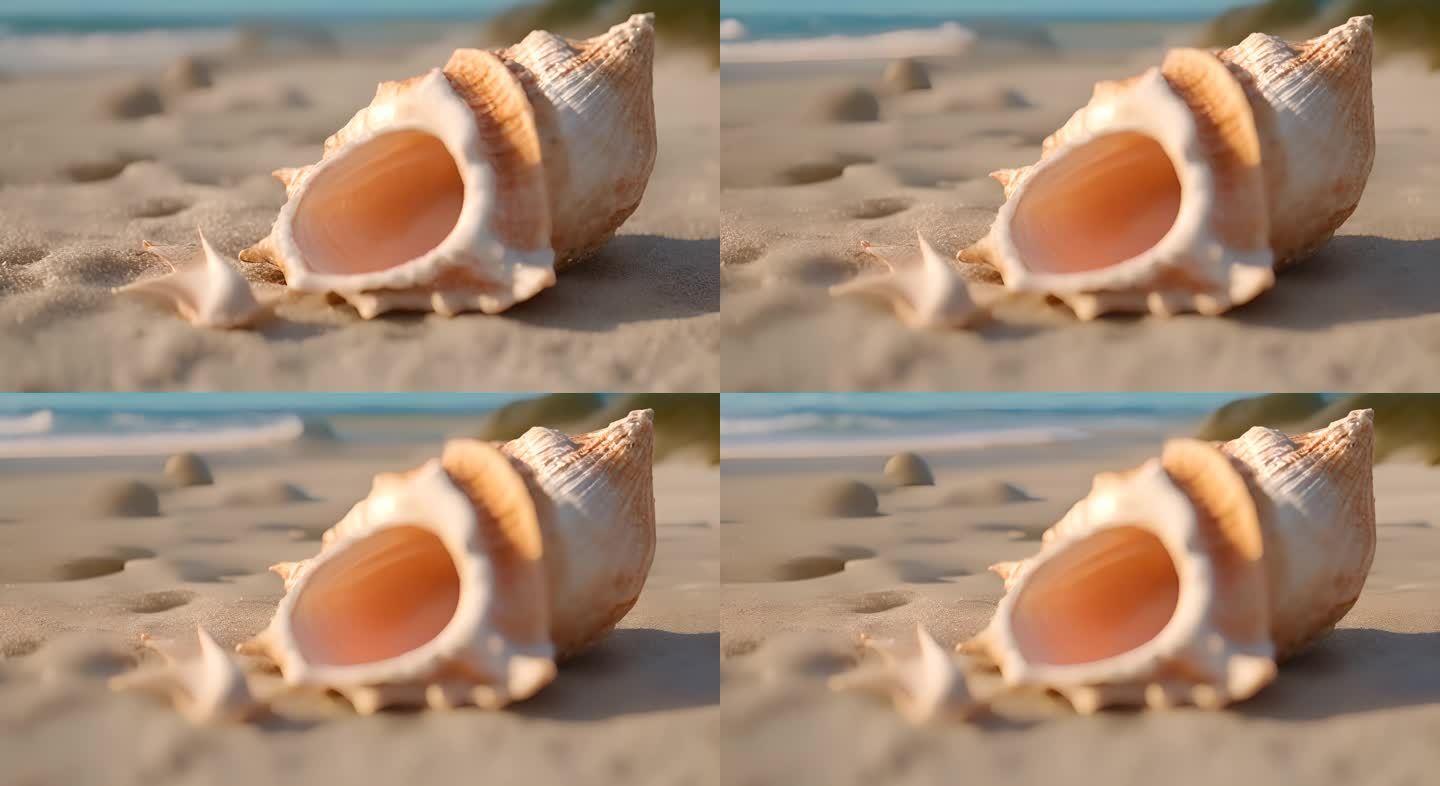 海滩上的螺号