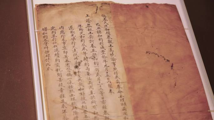 天津条约 北京条约 文物原件实拍