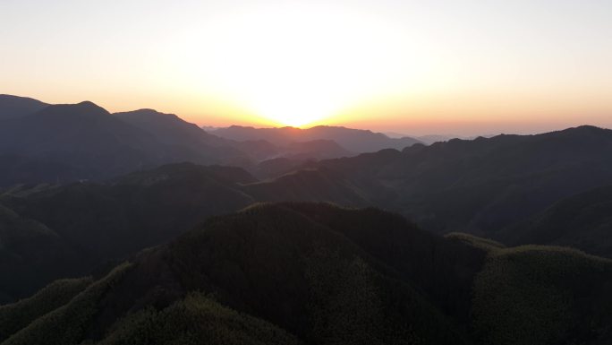 山川日落