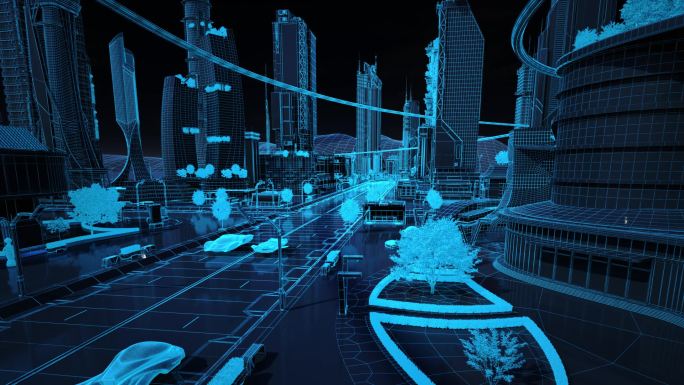 全息科技未来城市