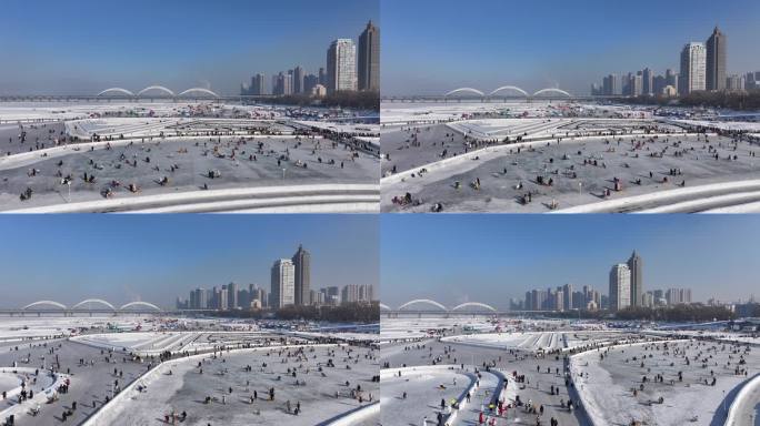 松花江冰雪娱乐项目