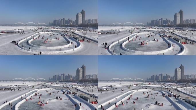 松花江冰雪娱乐项目