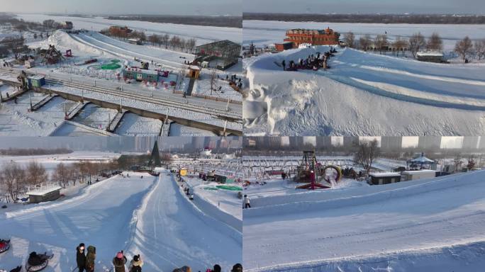 外滩雪人码头大雪人