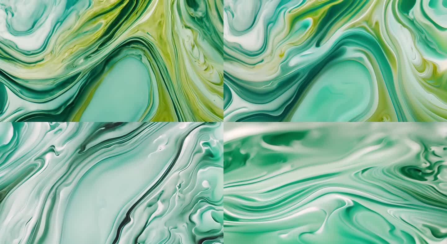 抽象艺术 液体流体 颜料水墨 粒子流动