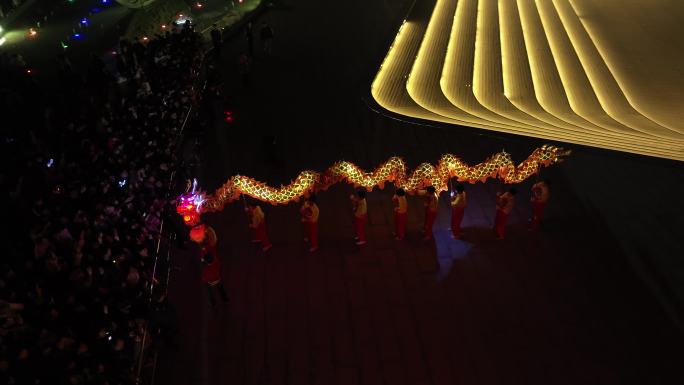 中国新年元宵传统艺术非物质文化遗产舞龙