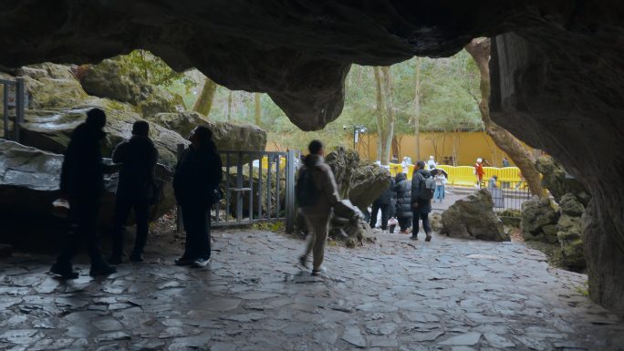 杭州旅游灵隐寺洞天胜景