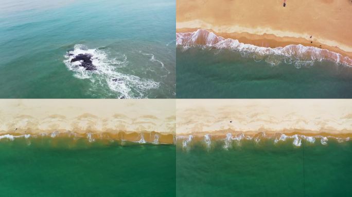 海浪澎湃波涛浪花 浪涌 海滩 海浪 沙滩