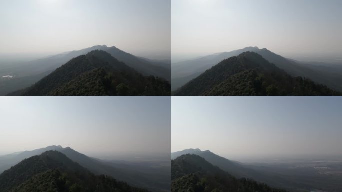 高山远眺景象